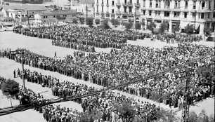 9000 žydų laukia deportacijos. Salonikai 1942-ųjų liepos 11-ji