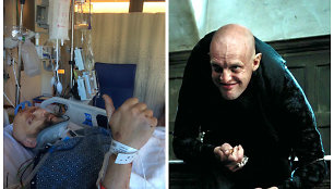 Jimas Tavare, vaidinęs filme „Haris Poteris ir Azkabano kalinys“ (nuotrauka dešinėje), pateko į sunkią avariją