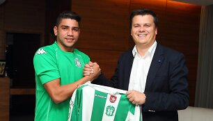 &bdquo;Žalgiris&ldquo; pasira&scaron;ė sutartį su brazilu Adi Rocha Sobrinho Filho