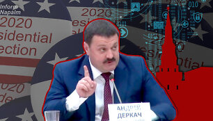 Andrijus Derkačas ir jo įra&scaron;ai: apie ypatingą operaciją ir siekį įsiki&scaron;ti į JAV prezidento rinkimus