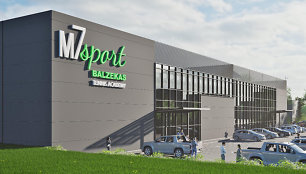 Planuojama, kad „M7 Sport Balzekas Tennis Academy“ sporto kompleksas ženkliai prasiplės.