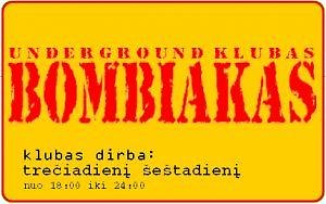 Klubo „Bombiakas“ logotipas