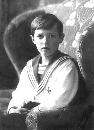 wikimedia.org nuotr./Romanovų dinastijos Rusijos caro Nikolajaus II sūnus Aleksejus