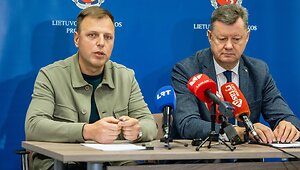 Darius Jakutis ir Rimas Bradūnas