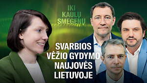 Dideli proveržiai vėžio gydyme: lietuviai gali tapti pirmieji pasaulyje