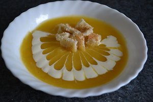 Kreminė moliūgų sriuba (Erikos Ž. receptas)