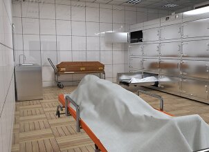 Ligoninės sanitaro bute &ndash; &scaron;iurpūs radiniai: sukrėsti net visko matę pareigūnai