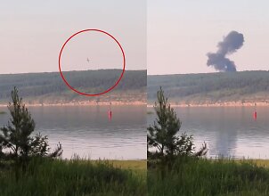 Rusijoje sudužo strateginis bombone&scaron;is Tu-22M3