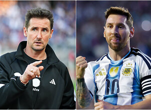 Aplenkta vokiečių legenda pasveikino Messi: &bdquo;Jis &ndash; visų laikų geriausias&ldquo;