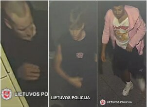 Policija skelbia paie&scaron;ką: sankryžoje gauja sumu&scaron;ė vieną
