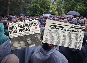&Scaron;ėlsmas Nidoje, sudeginti suolai ir &bdquo;orgija&ldquo; i&scaron;vadintas koncertas: tų metų vasarą linksmybių netrūko