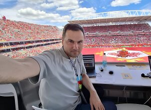 Didžiausias čempionatas istorijoje &ndash; žurnalistams: ir patogu, ir sudėtinga
