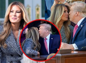 &bdquo;Nejauki&ldquo; akimirka tarp Trumpo ir Melanios sukėlė uraganą: i&scaron;vydę, ką prezidentui padarė žmona &ndash; visi pa&scaron;ėlo