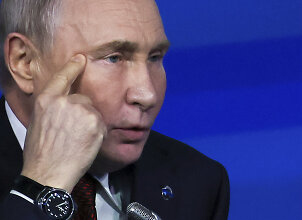 Karas Ukrainoje. &bdquo;The Economist&ldquo;: Putinas praranda Rusijos kontrolę, ir ženklai jau akivaizdūs