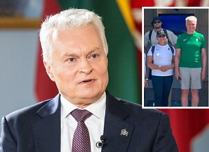 Gitano Nausėdos nuotrauka i&scaron; Madeiros &ndash; dėmesio centre