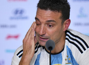 Scaloni tyla pasaulio čempionų triuk&scaron;me