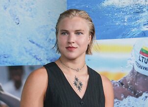 Plinta netikėtas vaizdo įra&scaron;as su Rūta Meilutyte: &bdquo;Oho! Kaip i&scaron; giedro dangaus&ldquo;