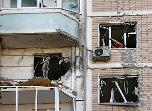 &bdquo;Tai &ndash; visi&scaron;kas ko&scaron;maras&ldquo;: rusų liudijimai i&scaron; Ukrainos dronų aptalžytos Maskvos