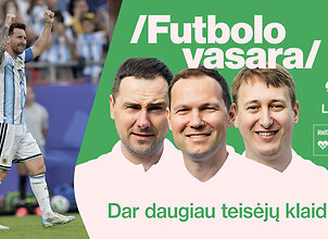 &bdquo;Futbolo vasara&ldquo;: ar Lionelis Messi yra Dievas?