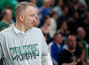 Pamatykite: nuskambėjus &scaron;vilpukui ir Žalgiriui patekus į ketvirtfinalį Tomo Masiulio bučinys ir a&scaron;aros