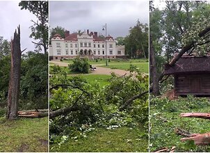 Roki&scaron;kio dvaro parkas &ndash; sudarkytas: pra&scaron;oma jame nesilankyti