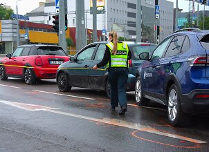 Vilniuje partrenkta pėsčioji: vairuotoja i&scaron;gabenta tikrintis psichinės būklės