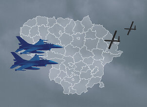 Tarnyboms skriejo de&scaron;imtys prane&scaron;imų apie dronus: ką matė ir girdėjo Lietuvos gyventojai?