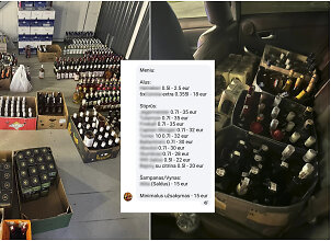 &bdquo;Alkoholis į namus&ldquo; Kaune: pareigūnus stebina įžūlumas &ndash; net ir stebimi toliau vykdė nusikalstamą schemą