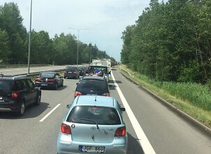 Greitkelyje Kauno link &ndash; masinė penktadienio avarija