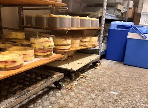 Pelių i&scaron;matos, kandys ir ne&scaron;vara: Kaune sustabdyta konditerijos cecho veikla
