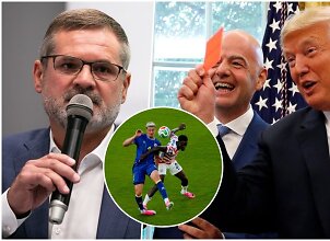 Siūlo trauktis FIFA prezidentui: &bdquo;Tai yra politinė korupcija&ldquo;