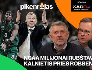 PIKENROLAS: Eurolygos atkrintamųjų intrigos, &bdquo;Žalgirio&ldquo; &scaron;ansai ir &Scaron;aro kirtis Jamesui