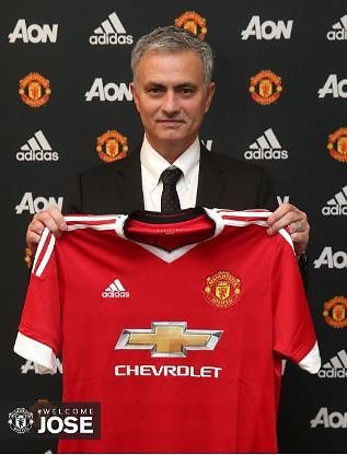 Twitter/@ManUtd nuotr./Jose Mourinho tapo „Manchester United“ treneriu