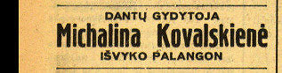 epaveldas.lt nuotr. /Reklama 1934 m. birželio 6 d. „Lietuvos žiniose“