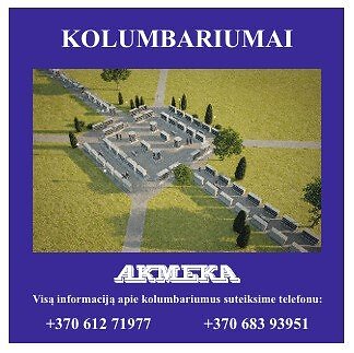 „Akmeka“ nuotr./Lėbartų kapinėse – nauji kolumbariumai: vietas jau galima įsigyti