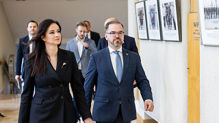 Inga Ruginienė, Robertas Kaunas