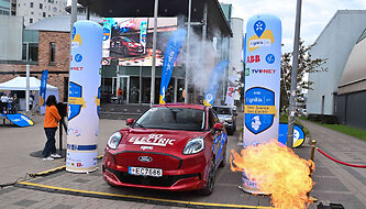 Elektromobilių varžybų  &bdquo;Ignitis ON&ldquo; fini&scaron;as