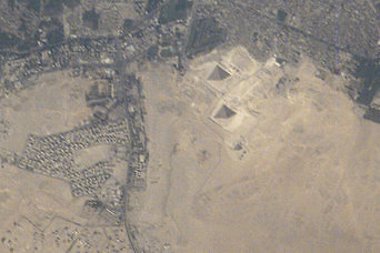 NASA/Egipto piramidės iš kosmoso