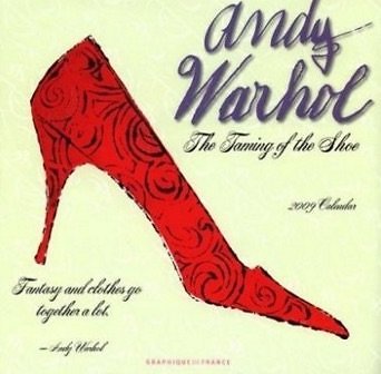Stop kadras/Andy Warholo plakatų serija „The Taming of the Shoe“