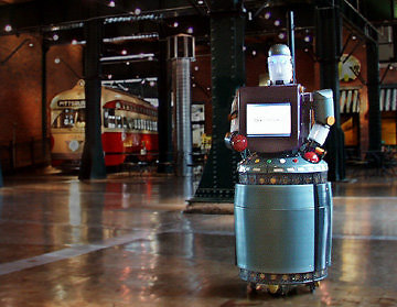 Mobot Inc nuotr./Vyto Sunspiral ir jo komandos „Mobot Inc“ kurti pirmieji robotai