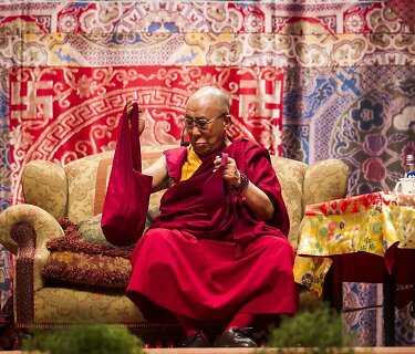 Dalai Lamos paskaita &bdquo;Kelias į taiką ir laimę globalioje visuomenėje&ldquo; Siemens arenoje