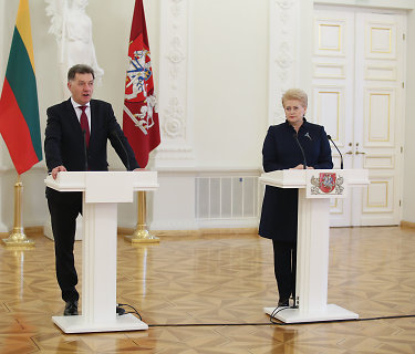 Dalia Grybauskaitė ir Algirdas Butkevičius