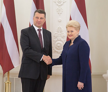 Raimondas Vejonis ir Dalia Grybauskaitė