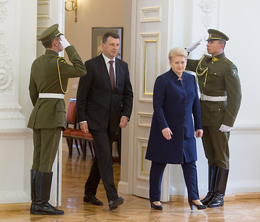 Raimondas Vejonis ir Dalia Grybauskaitė