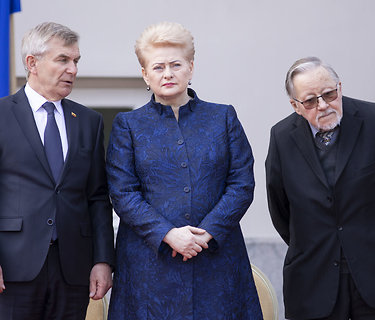 Viktoras Pranckietis, Dalia Grybauskaitė, Vytautas Landsbergis