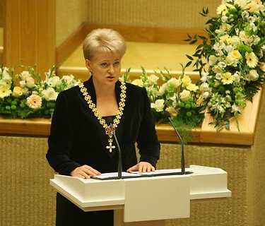 Prezidentės Dalios Grybauskaitės inauguracija