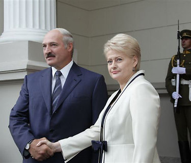 Dalios Grybauskaitės ir Aleksandro Lukašenkos susitikimas Vilniuje