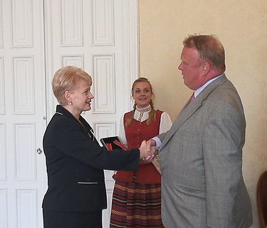 Lietuvos Respublikos Prezidentė Dalia Grybauskaitė su pirmuoju darbo vizitu atvyko į Švedijos Karalystę