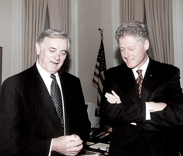 Valdas Adamkus ir Billas Clintonas