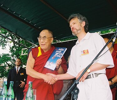Dalai Lama ir keliautojas Vladas Vitkauskas
